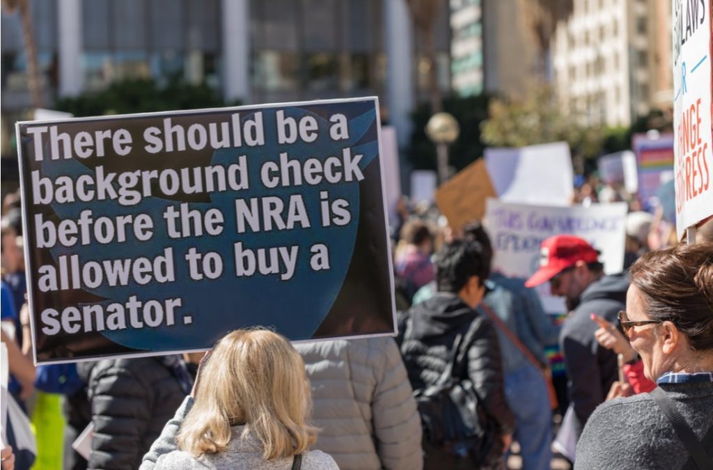 Gun Control Protest Sign